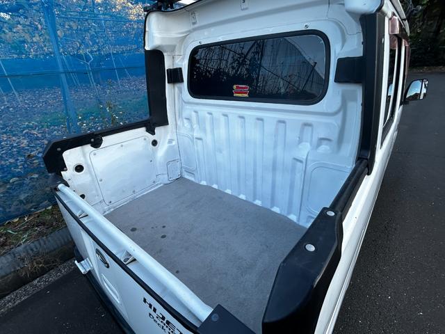 ハイゼットカーゴ デッキバン　集中ドアロック　タイミングベルト交換歴あり　ルーフキャリア　ＡＴ　ＥＴＣ（6枚目）
