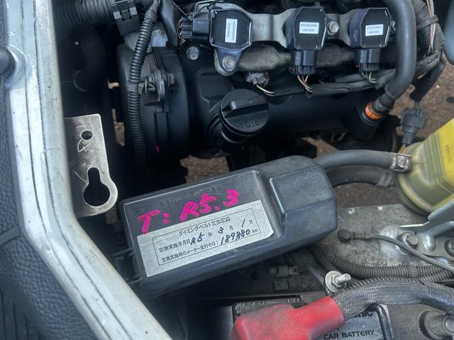 ハイゼットカーゴ デッキバン　集中ドアロック　タイミングベルト交換歴あり　ルーフキャリア　ＡＴ　ＥＴＣ（12枚目）