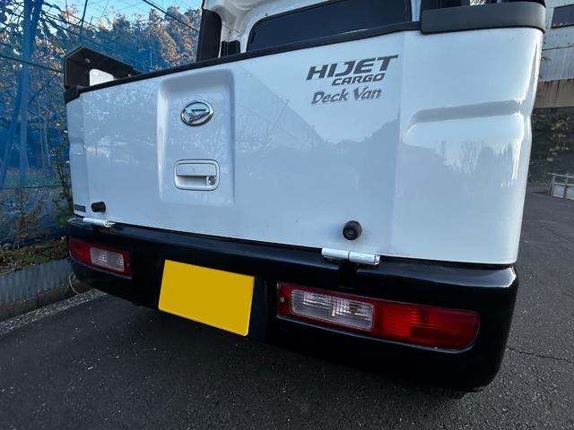 ハイゼットカーゴ デッキバン　集中ドアロック　タイミングベルト交換歴あり　ルーフキャリア　ＡＴ　ＥＴＣ（30枚目）
