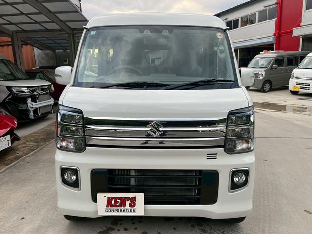 エブリイワゴン ＰＺターボスペシャル　衝突被害軽減ブレーキ　誤発進抑制機能　アイドリングストップ　ハイルーフ　電動格納式ドアミラー　特別色（2枚目）