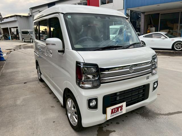 エブリイワゴン ＰＺターボスペシャル　衝突被害軽減ブレーキ　誤発進抑制機能　アイドリングストップ　ハイルーフ　電動格納式ドアミラー　特別色（3枚目）