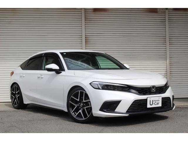 シビック ＬＸ　純正ナビゲーション　前後ドライブレコーダー　ＥＴＣ２．０車載器　フルＬＥＤヘッドライト　８スピーカー　１８インチアルミホイール　ＨｏｎｄａＳＥＮＳＩＮＧ　ブラインドスポットインフォメーション（5枚目）
