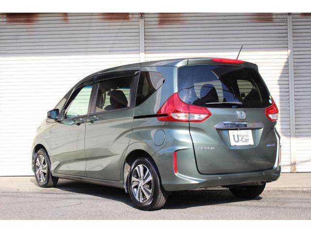 フリードハイブリッド ハイブリッド・Gホンダセンシング 9インチ純正ナビゲーション 前後ドライブレコーダー ETC車載器 LEDヘッドライト HondaSENSING 両側パワースライドドア 15インチアルミホイール 本革巻ステアリングホイール(7枚目)