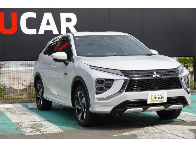 エクリプスクロスＰＨＥＶ Ｐ　ツインモーター４ＷＤ　フロアシフト　パドルシフト　オート　エアコン・スマホ連携ナビ・フルセグＴＶ・全方向カメラ・サイドバックカメラ・横滑り防止・衝突被害軽減ブレーキ・車線逸脱防止・後側方車両検知警報・誤発進抑制・ＬＥＤヘッドライト・フォグランプ・オートライト（47枚目）