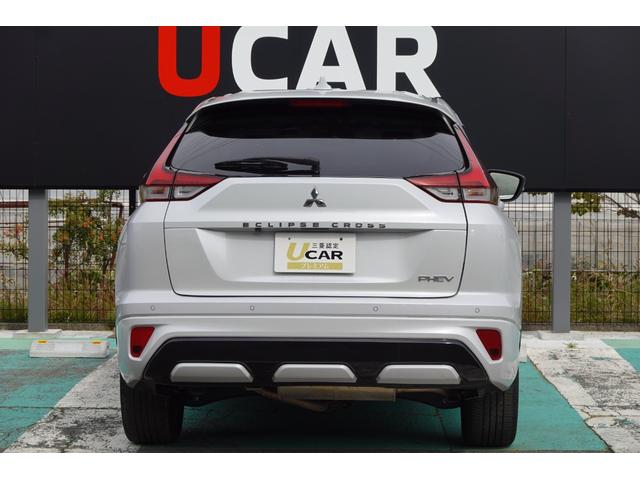 エクリプスクロスＰＨＥＶ Ｐ　ツインモーター４ＷＤ　フロアシフト　パドルシフト　オート　エアコン・スマホ連携ナビ・フルセグＴＶ・全方向カメラ・サイドバックカメラ・横滑り防止・衝突被害軽減ブレーキ・車線逸脱防止・後側方車両検知警報・誤発進抑制・ＬＥＤヘッドライト・フォグランプ・オートライト（80枚目）