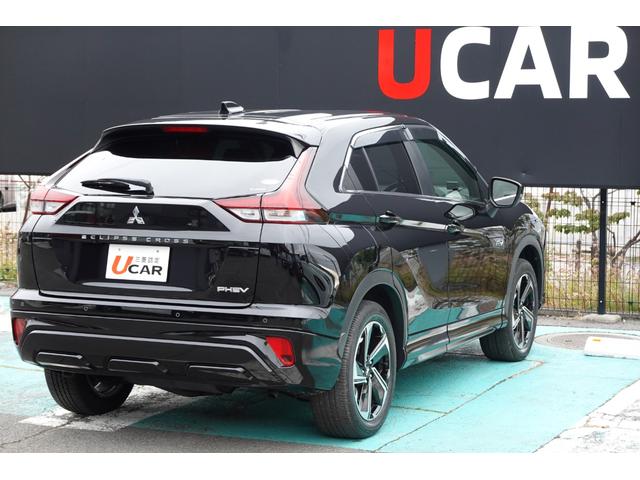 エクリプスクロスＰＨＥＶ Ｐ　ツインモーター４ＷＤ　フロアセレクトレバー　パドルシフト　オートエアコン・スマホ連携ナビ・フルセグＴＶ・全方向カメラ・ＥＴＣ２．０・横滑り防止・衝突被害軽減ブレーキ・車線逸脱防止・後側方車両検知・誤発進抑制装置・レーダークルコン・ＬＥＤヘッドライト・ワンオー（51枚目）