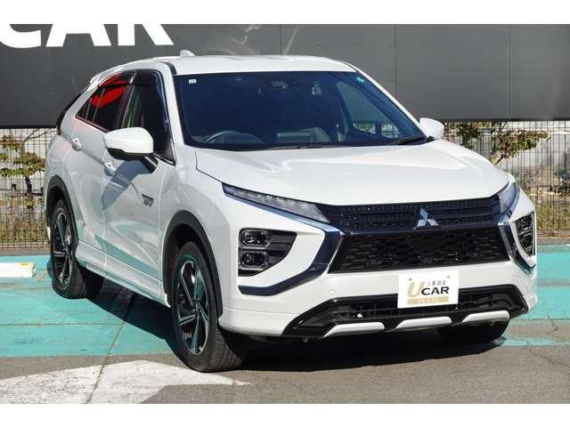 エクリプスクロスＰＨＥＶ Ｐ　電気温水ヒーター　純正ナビ　残存８８．５（6枚目）