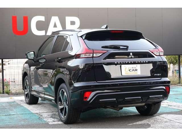 エクリプスクロスＰＨＥＶ Ｐ　ツインモーター４ＷＤ　モード切替　フロアシフト　パドル　シフト・スマホ連携ナビ・フルセグＴＶ・マルチアラウンドビュー・フロントサイドカメラ・バックカメラ・マイパイロット・衝突被害軽減ブレーキ・車線逸脱警報・誤発進抑制・オートハイビーム・電気温水式ヒーター・（8枚目）