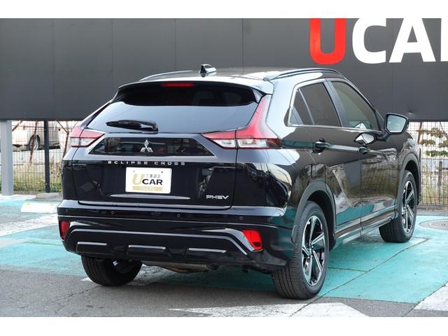 エクリプスクロスＰＨＥＶ Ｐ　ツインモーター４ＷＤ　モード切替　フロアシフト　パドル　シフト・スマホ連携ナビ・フルセグＴＶ・マルチアラウンドビュー・フロントサイドカメラ・バックカメラ・マイパイロット・衝突被害軽減ブレーキ・車線逸脱警報・誤発進抑制・オートハイビーム・電気温水式ヒーター・（24枚目）