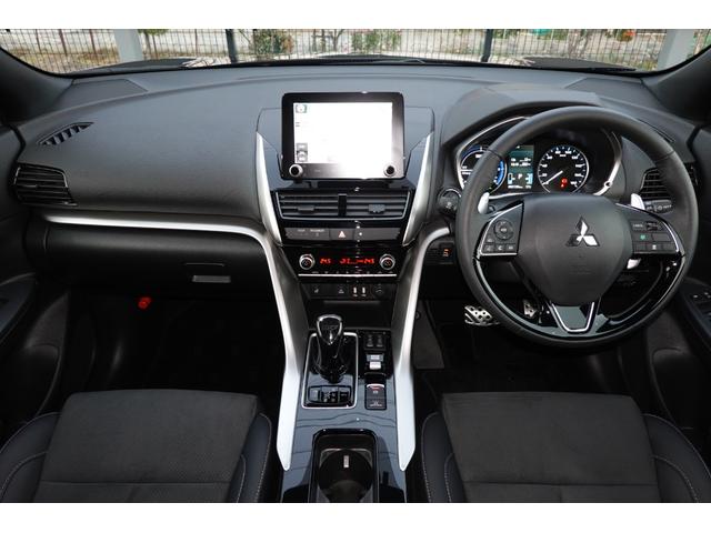 エクリプスクロスＰＨＥＶ Ｐ　ツインモーター４ＷＤ　モード切替　フロアシフト　パドル　シフト・スマホ連携ナビ・フルセグＴＶ・マルチアラウンドビュー・フロントサイドカメラ・バックカメラ・マイパイロット・衝突被害軽減ブレーキ・車線逸脱警報・誤発進抑制・オートハイビーム・電気温水式ヒーター・（55枚目）