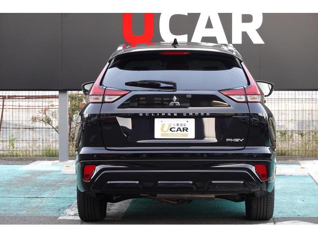 エクリプスクロスＰＨＥＶ Ｐ　ツインモーター４ＷＤ　モード切替　フロアシフト　パドル　シフト・スマホ連携ナビ・フルセグＴＶ・マルチアラウンドビュー・フロントサイドカメラ・バックカメラ・マイパイロット・衝突被害軽減ブレーキ・車線逸脱警報・誤発進抑制・オートハイビーム・電気温水式ヒーター・（74枚目）