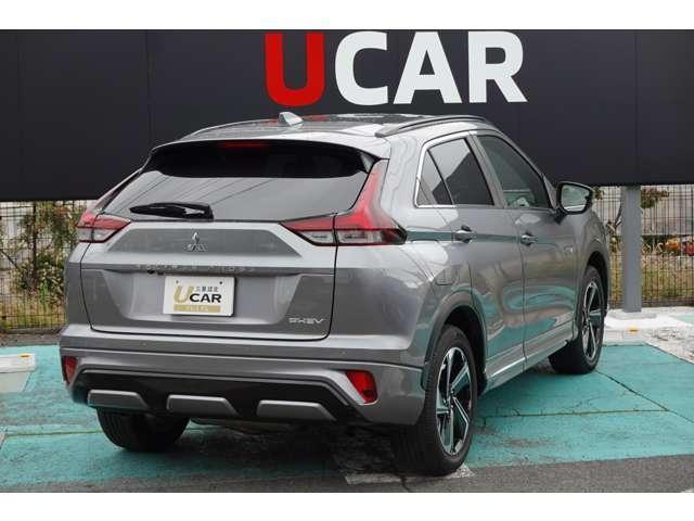 エクリプスクロスＰＨＥＶ Ｐ　モード切替ツインモーター４ＷＤ　フロアシフト　パドルシフ　ト・衝突被害軽減ブレーキ　車線逸脱警報　誤発（7枚目）