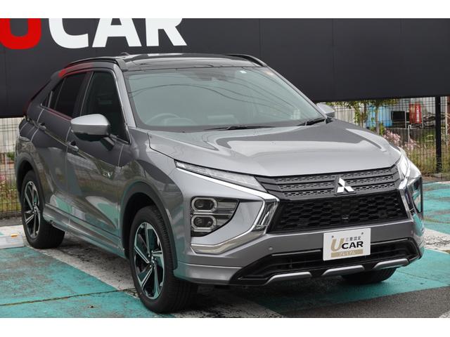 エクリプスクロスＰＨＥＶ Ｐ　モード切替ツインモーター４ＷＤ　フロアシフト　パドルシフ　ト・衝突被害軽減ブレーキ　車線逸脱警報　誤発（47枚目）