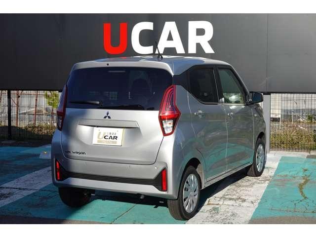 ｅＫワゴン Ｇ　フルタイム４ＷＤ　ＣＶＴインパネシフト　オートエアコン　２ＤＩＮＣＤステレオ・ルームミラーモニター・バックカメラ・アイドリングストップ・横滑り防止・衝突被害軽減ブレーキ・誤発進抑制・車線逸脱防止・コーナーセンサー・ハロゲンヘッドランプ・オートハイビーム（7枚目）