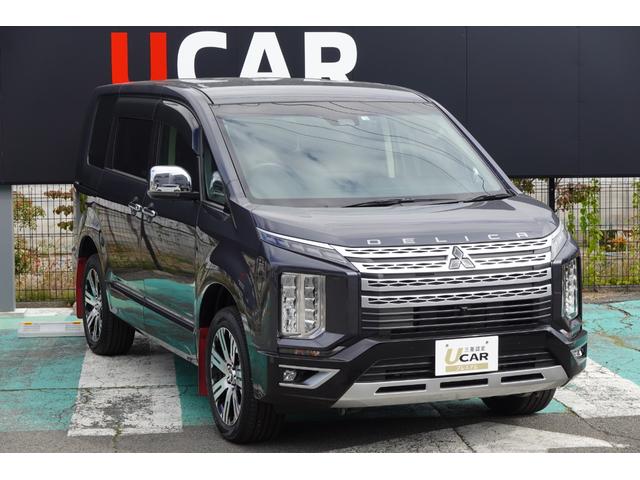 デリカD:5 G モード切替式4WD 8速ATインパネシフト MTモードパ ドルシフト・純正10.1オリジナルナビ・ 全方位カメラ・フロントサイドカメラ・リヤカメラ・アイドリングストップ・横滑り防止・衝突被害軽減ブレーキ・車線逸脱防止・寒冷地仕様・LEDヘッドライト・オートラ(61枚目)