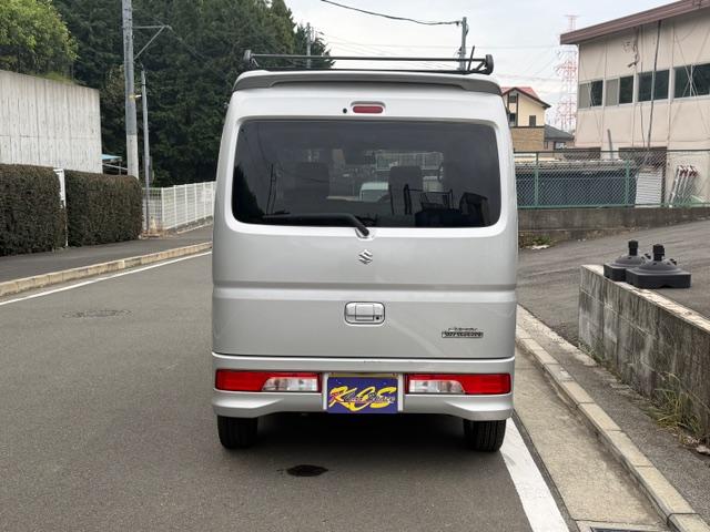 エブリイワゴン ＰＺターボ　ワンオーナー車　レーダーブレーキサポート　純正ナビ　ＴＶ　Ｂｌｏｅｔｏｏｔｈ　ＥＴＣ　ＨＩＤ　パワースライドア　スマートキー２個（5枚目）