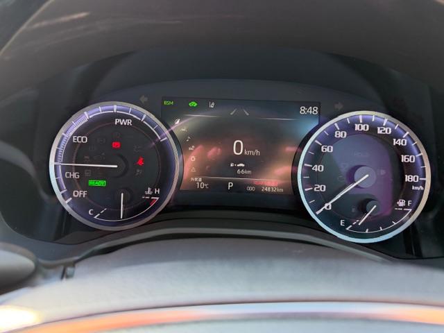 クラウンハイブリッド ＲＳアドバンス　モデリスタ　ワンオーナー　禁煙車　純正ナビ　全方位カメラ　サンルーフ　黒本革シート　ＥＴＣ　スマートキー（13枚目）