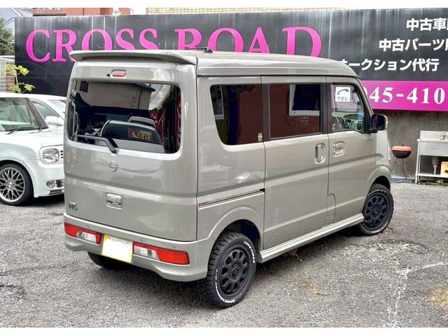 クリッパーリオ Ｇ　４ＷＤ　両側パワスラ　リフトＵＰコイル　オフロードタイヤ　ホワイトレター　社外マッドブラックアルミ　クラッツェオシートカバー　クラッツェオ防水シートカバー　ＥＴＣ　スマート携帯対応モニター　ドラレコ（5枚目）