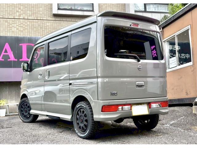 クリッパーリオ Ｇ　４ＷＤ　両側パワスラ　リフトＵＰコイル　オフロードタイヤ　ホワイトレター　社外マッドブラックアルミ　クラッツェオシートカバー　クラッツェオ防水シートカバー　ＥＴＣ　スマート携帯対応モニター　ドラレコ（8枚目）