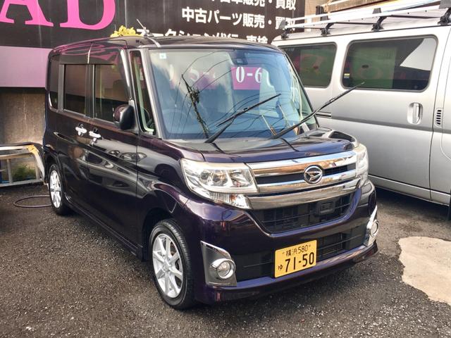 タント カスタムＸ　ＳＡＩＩ　ＳＡ　ＩＩ　レーン警告音　スタート警告音　アイドリングストップ　音純正オプションイクリプスナビＴＶ　バックカメラ　ＥＴＣ　プッシュスタート　スマートキー　左側パワースライドドア　オートミラー格納（4枚目）