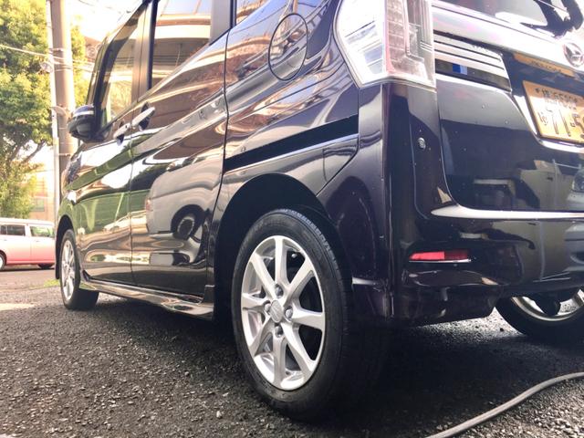 タント カスタムＸ　ＳＡＩＩ　ＳＡ　ＩＩ　レーン警告音　スタート警告音　アイドリングストップ　音純正オプションイクリプスナビＴＶ　バックカメラ　ＥＴＣ　プッシュスタート　スマートキー　左側パワースライドドア　オートミラー格納（8枚目）