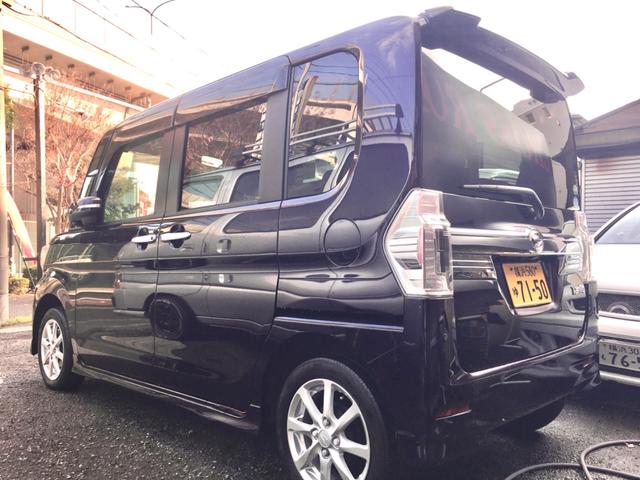 タント カスタムＸ　ＳＡＩＩ　ＳＡ　ＩＩ　レーン警告音　スタート警告音　アイドリングストップ　音純正オプションイクリプスナビＴＶ　バックカメラ　ＥＴＣ　プッシュスタート　スマートキー　左側パワースライドドア　オートミラー格納（9枚目）