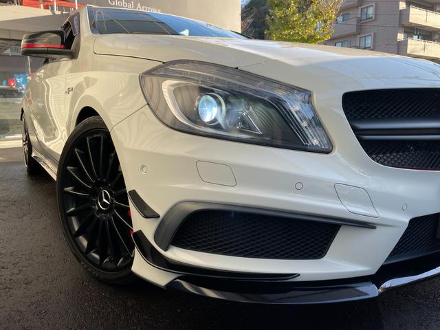 Ａクラス Ａ４５　ＡＭＧ　４マチック　エディション　１　限定車エディション１　純正ＨＤＤナビ　地デジ　バックカメラ　純正１９インチＡＷ　前後ドライブレコーダー　Ｇｒｇｏセキュリティ　スペアキー　黒革シート　シートヒーター　ＥＤ１専用エアロ　４．２万ｋｍ（42枚目）