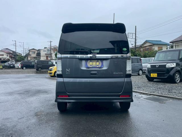N-BOXカスタム G・Lパッケージ 両側スライド・片側電動 TV HID スマートキー アイドリングストップ 電動格納ミラー ベンチシート CVT 盗難防止システム ABS ESC CD DVD再生 USB Bluetooth(17枚目)