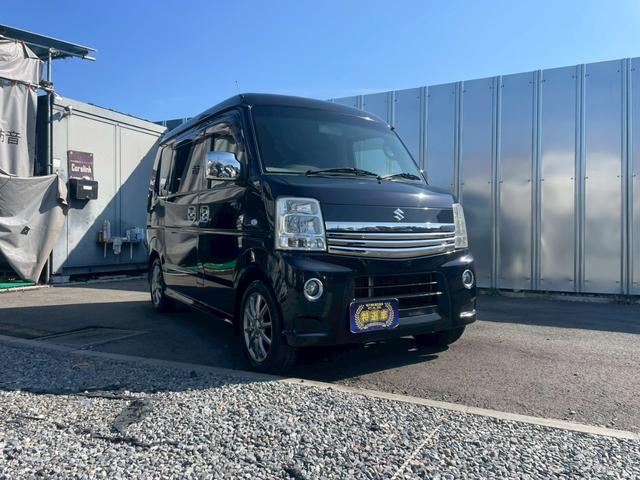 エブリイワゴン ＰＺターボスペシャル　ＥＴＣ　両側電動スライドドア　ナビ　ＴＶ　ＨＩＤ　キーレスエントリー　電動格納ミラー　シートヒーター　ＡＴ　盗難防止システム　ＡＢＳ　ＣＤ　ＤＶＤ再生　アルミホイール　衝突安全ボディ　エアコン（13枚目）