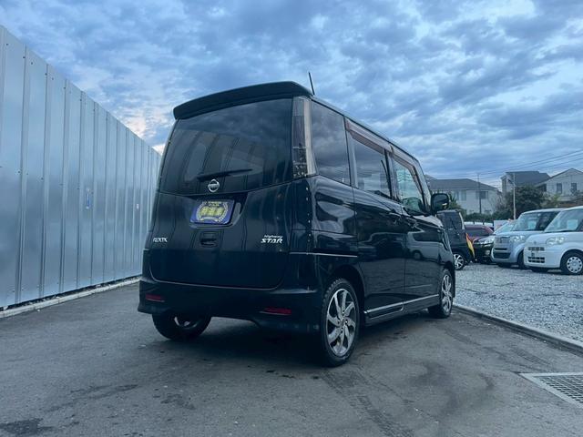 ルークス ハイウェイスター　ＥＴＣ　両側スライド・片側電動　ナビ　ＨＩＤ　スマートキー　電動格納ミラー　ベンチシート　ＣＶＴ　盗難防止システム　ＡＢＳ　アルミホイール　衝突安全ボディ　エアコン　パワーステアリング（16枚目）