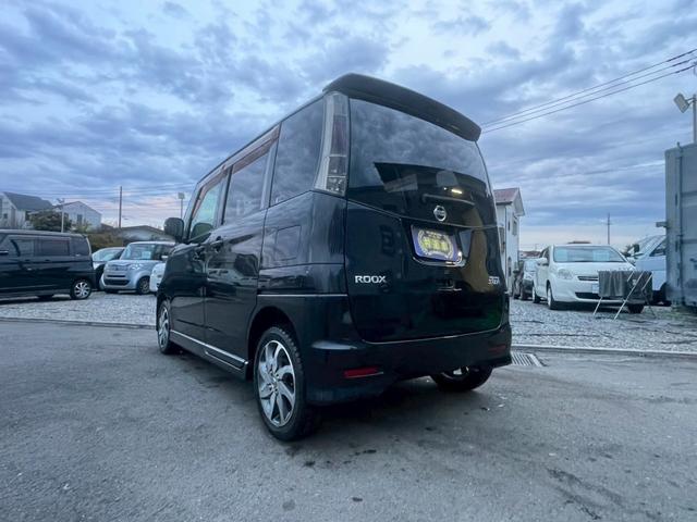 ルークス ハイウェイスター　ＥＴＣ　両側スライド・片側電動　ナビ　ＨＩＤ　スマートキー　電動格納ミラー　ベンチシート　ＣＶＴ　盗難防止システム　ＡＢＳ　アルミホイール　衝突安全ボディ　エアコン　パワーステアリング（17枚目）