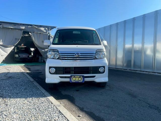 アトレーワゴン カスタムターボRS 4WD ETC 社外CDデッキ タイミングチェーン 両側スライド・片側電動 HIDフォグ キーレス 電動格納ミラー ベンチシート AT 盗難防止システム ABS アルミホイール 記録簿(13枚目)