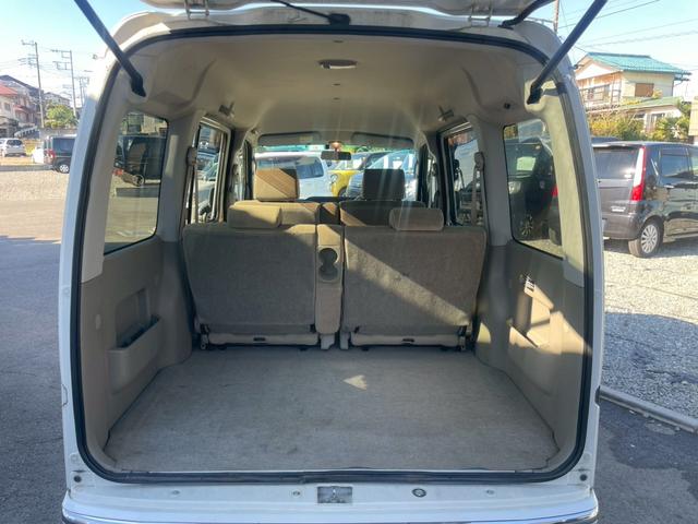 アトレーワゴン カスタムターボRS 4WD ETC 社外CDデッキ タイミングチェーン 両側スライド・片側電動 HIDフォグ キーレス 電動格納ミラー ベンチシート AT 盗難防止システム ABS アルミホイール 記録簿(19枚目)