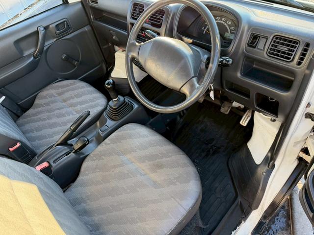 キャリイトラック KCエアコン・パワステ 4WD MT ETC エアコン パワーステアリング 記録簿(8枚目)