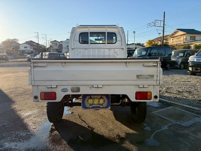 キャリイトラック KCエアコン・パワステ 4WD MT ETC エアコン パワーステアリング 記録簿(16枚目)