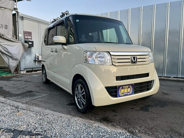 N-BOX G SSパッケージ ETC バックカメラ 両側電動スライドドア ナビ TV スマートキー アイドリングストップ 電動格納ミラー ベンチシート CVT 盗難防止システム ABS ESC CD DVD再生 USB(13枚目)