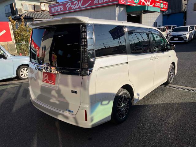 ヴォクシー ハイブリッドV ドライブレコーダー ETC バックカメラ ナビ TV クリアランスソナー オートクルーズコントロール レーンアシスト 衝突被害軽減システム 両側電動スライドドア オートマチックハイビーム(4枚目)