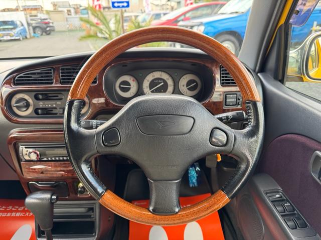 ミラジーノ ジーノ　Ｓエディション　ＡＩにも選ばれた専門店・ガレージ保管・第三者機関鑑定車両内外装４点・希少純正キャリア・ブラウンウッドインテリア・カロッツエリアＡＵＸオーディオ・エンジンマウント３箇所交換済・タイミングベルトＷＰ交換済（5枚目）