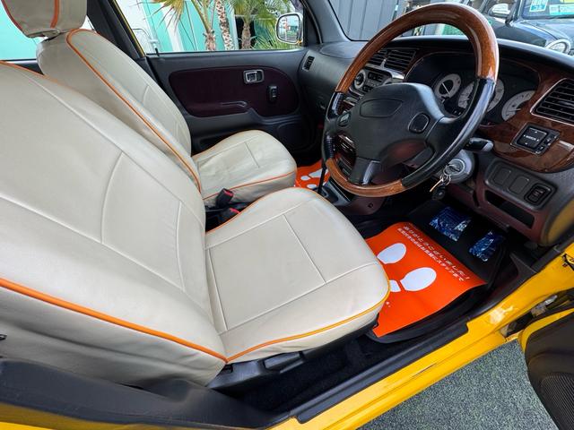 ミラジーノ ジーノ　Ｓエディション　ＡＩにも選ばれた専門店・ガレージ保管・第三者機関鑑定車両内外装４点・希少純正キャリア・ブラウンウッドインテリア・カロッツエリアＡＵＸオーディオ・エンジンマウント３箇所交換済・タイミングベルトＷＰ交換済（47枚目）