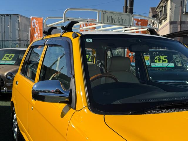 ミラジーノ ジーノ　Ｓエディション　ＡＩにも選ばれた専門店・ガレージ保管・第三者機関鑑定車両内外装４点・希少純正キャリア・ブラウンウッドインテリア・カロッツエリアＡＵＸオーディオ・エンジンマウント３箇所交換済・タイミングベルトＷＰ交換済（59枚目）