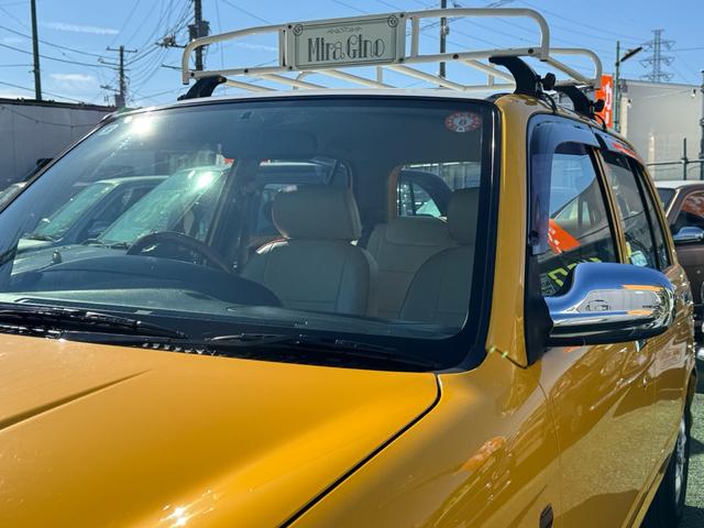 ミラジーノ ジーノ　Ｓエディション　ＡＩにも選ばれた専門店・ガレージ保管・第三者機関鑑定車両内外装４点・希少純正キャリア・ブラウンウッドインテリア・カロッツエリアＡＵＸオーディオ・エンジンマウント３箇所交換済・タイミングベルトＷＰ交換済（60枚目）