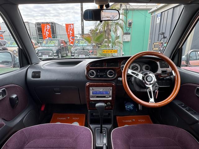 ミラジーノ ジーノ　ＡＩにも選ばれた専門店・純正ペイズリー柄シート・ブラウンウッドインテリア・エンジンマウント２箇所交換済・タイミングベルトＷＰ交換済・ＡＣコンプレッサー交換済・車検２年（2枚目）