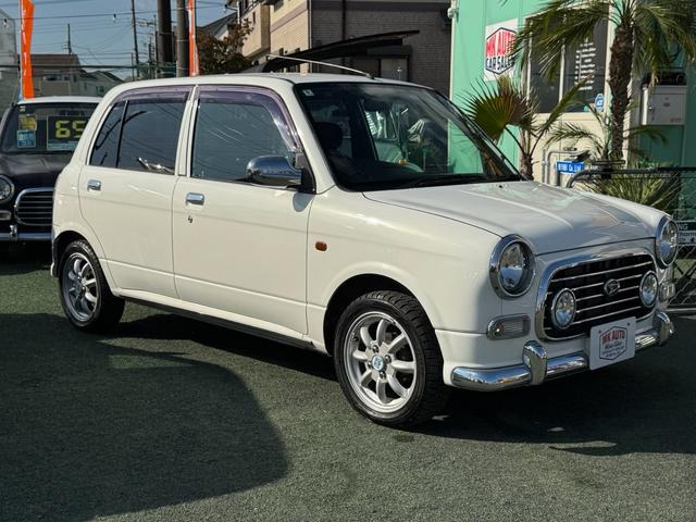 ミラジーノ ミニライトスペシャル　最終型　ブラックウッドインテリア　黒本革巻純正ステアリング　ミニライト１４インチホイール　タイミングベルト　ウォーターポンプ交換済　ＡＣコンプレッサー交換済　ＥＴＣ　純正オーディオ　検Ｒ９年９月（7枚目）