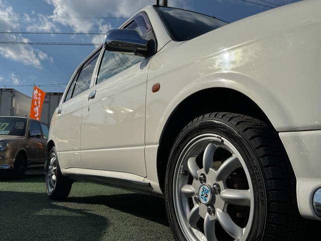 ミラジーノ ミニライトスペシャル　最終型　ブラックウッドインテリア　黒本革巻純正ステアリング　ミニライト１４インチホイール　タイミングベルト　ウォーターポンプ交換済　ＡＣコンプレッサー交換済　ＥＴＣ　純正オーディオ　検Ｒ９年９月（37枚目）