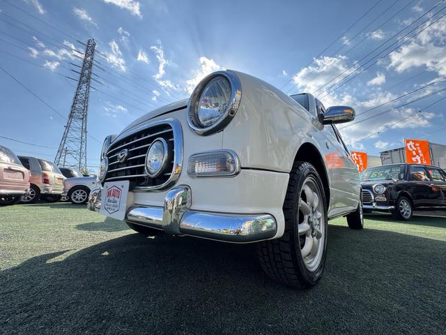 ミラジーノ ミニライトスペシャル　最終型　ブラックウッドインテリア　黒本革巻純正ステアリング　ミニライト１４インチホイール　タイミングベルト　ウォーターポンプ交換済　ＡＣコンプレッサー交換済　ＥＴＣ　純正オーディオ　検Ｒ９年９月（40枚目）