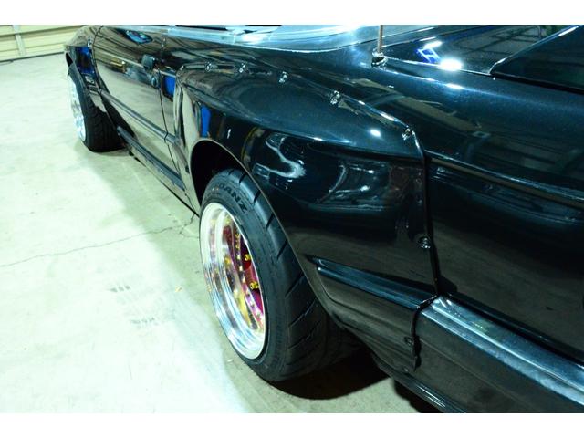 3シリーズ 320iカブリオーレ 6気筒2.5エンジン載せ替え公認 6連スロットル 5MT ワイドボディ Work-CR01R特別オーダーカラー 左ハンドル(40枚目)