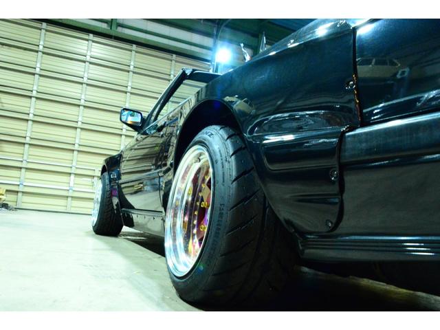 3シリーズ 320iカブリオーレ 6気筒2.5エンジン載せ替え公認 6連スロットル 5MT ワイドボディ Work-CR01R特別オーダーカラー 左ハンドル(41枚目)