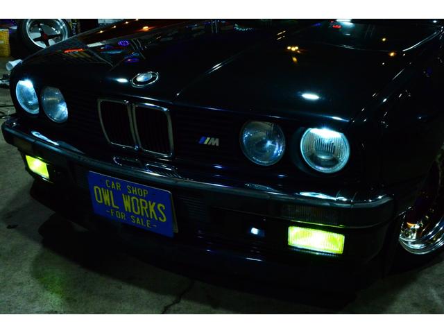 3シリーズ 320iカブリオーレ 6気筒2.5エンジン載せ替え公認 6連スロットル 5MT ワイドボディ Work-CR01R特別オーダーカラー 左ハンドル(64枚目)