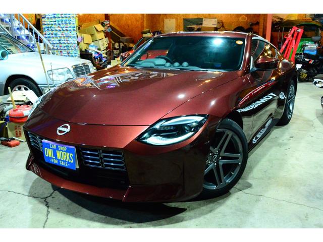 フェアレディZ バージョンT 走行950Km 1オーナー ドラレコ BOSE ナビTV バックカメラ ETC2.0 エマージェンジーブレーキ ブラインドスポットモニター ヒーター付パワーシート リアトラフィックアラート(4枚目)