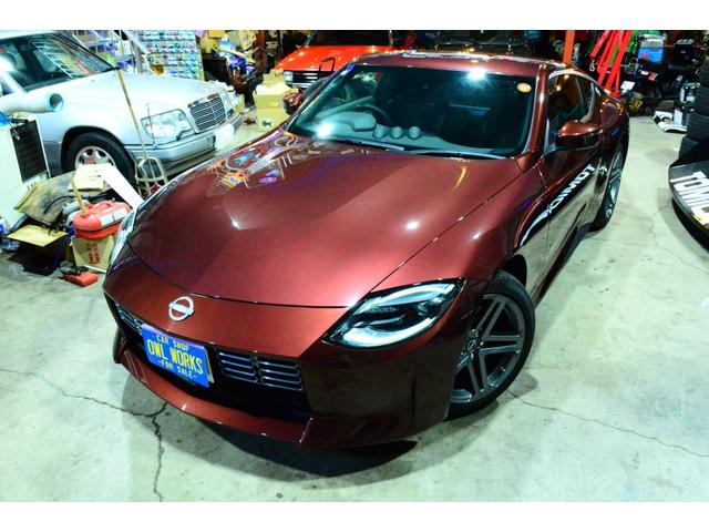 フェアレディZ バージョンT 走行950Km 1オーナー ドラレコ BOSE ナビTV バックカメラ ETC2.0 エマージェンジーブレーキ ブラインドスポットモニター ヒーター付パワーシート リアトラフィックアラート(5枚目)